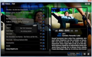 Videodatenbank von KODI